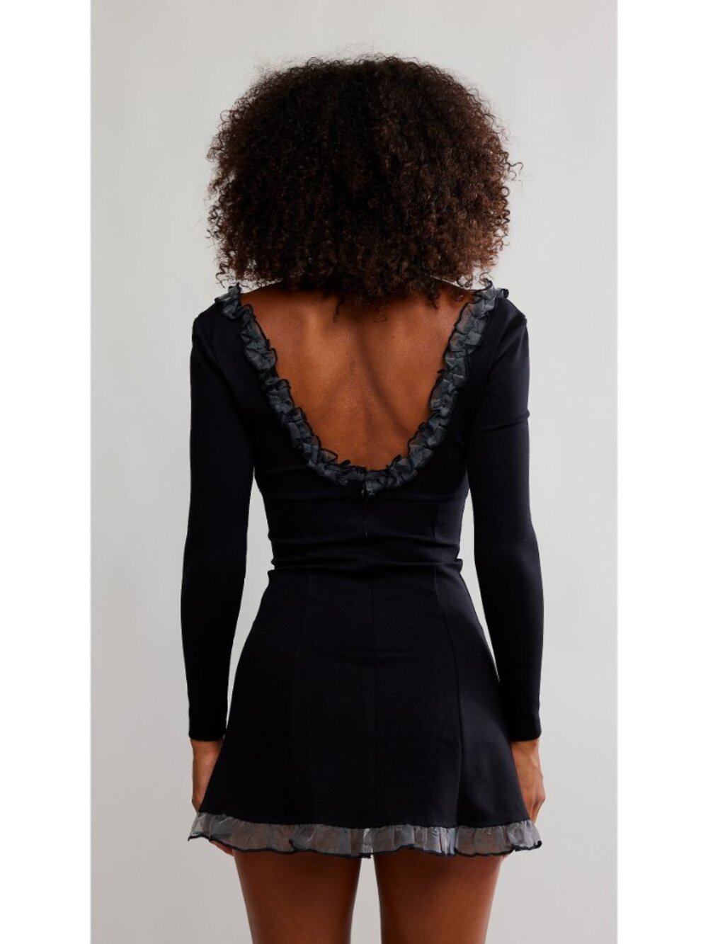 🎉LAST CHANCE🎉 FREE PEOPLE Lucette Mini / Smoked Black - Picture 3 of 6
